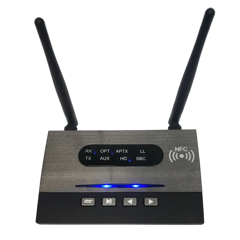 Latest Long Range Blue tooth 5.0 Transmitter Receiver for TV PC Home System, aptX HD Low Latency Audio Adapter with 3.5mm RCA