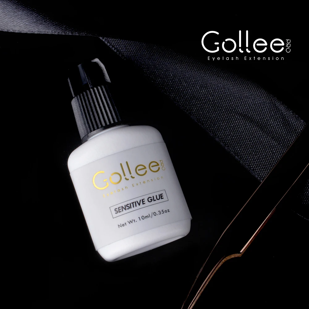 Gollee Medical Formula for Sensitive Eyes No Fume No Irriation Safest Korea Eyelash Glue Eyelash Extensions