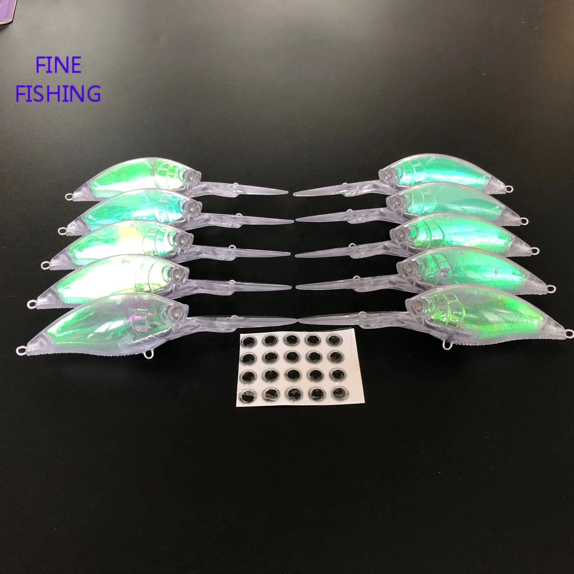 Unpainted fishing lure 120mm 19.2g blank crankbait lure body 8333#