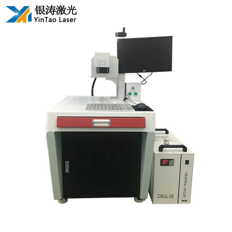 Competitive Price Uv Laser 3d Printer 355nm Huaray Jpt 3w 5w Uv Marking Engraving Machine For Pvc Pipe  Cup Ceramic Relief