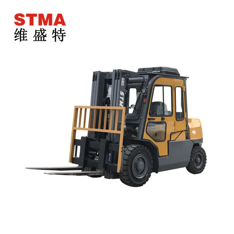 STMA forearm forklift industrial lift truck cargo forklift truck with 4500mm triplex mast