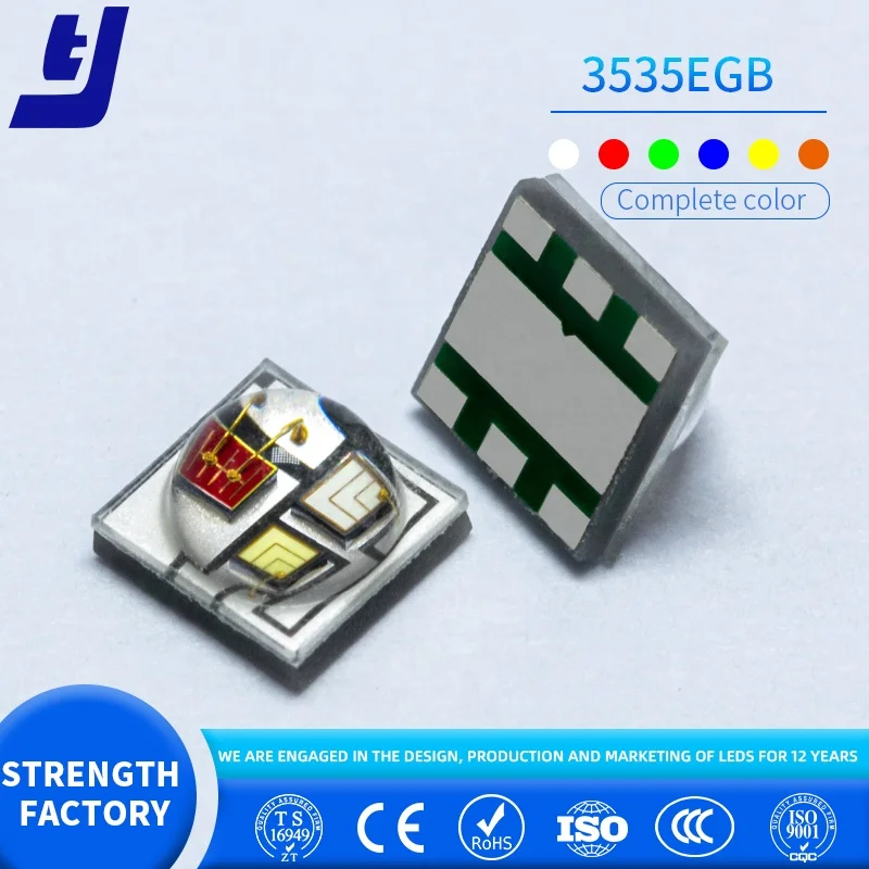 3W 3535 Smd Led Tri-color High Power RGB Led for Kinds of Led Modules