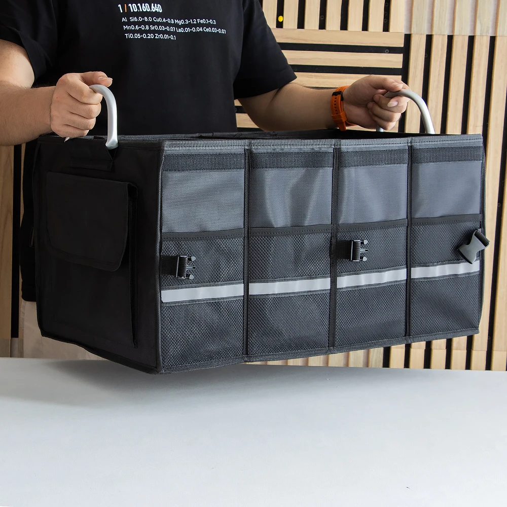 Foldable Trunk Organizer for Car - Large-Capacity Car Organizer for SUVs & Sedans