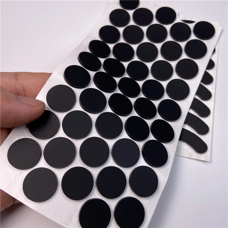 Manufacturers supply self-adhesive backing felt pads furniture tables and chairs feet non-woven feet anti-slip Furniture feet