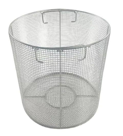 round medical instrument stainless steel 304 316 drop tube  for disinfection cleaning basket