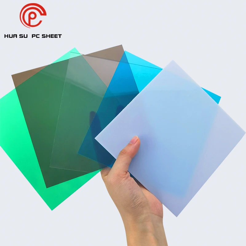 
manfacturer sale pc sheet plastic waterproof noise reduction warp laminate embbossed sheet for skylight 