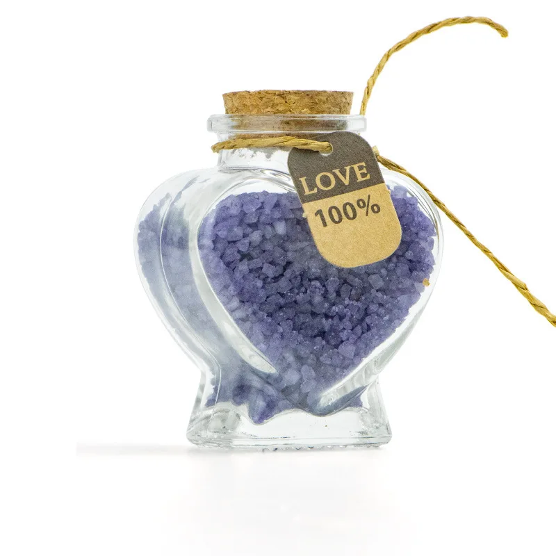 Petal Aromatherapy Beauty Shower Solid Color Oem Healing Pink Organic Bath  Sea Salt For Bath