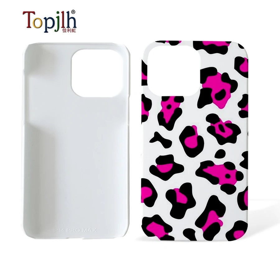 Topjlh 2024 Custom Sublimation Printing  Phone case Blank Sublimate Covers 3D Cell Phone Case For Iphone 15 13 12 Pro Max Cases