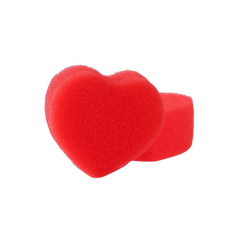2pcs/set small size Multiplying Sponge Hearts Magic Tricks Soft Foam For Professional Magician Jumbo Mystery sponge Child Toys