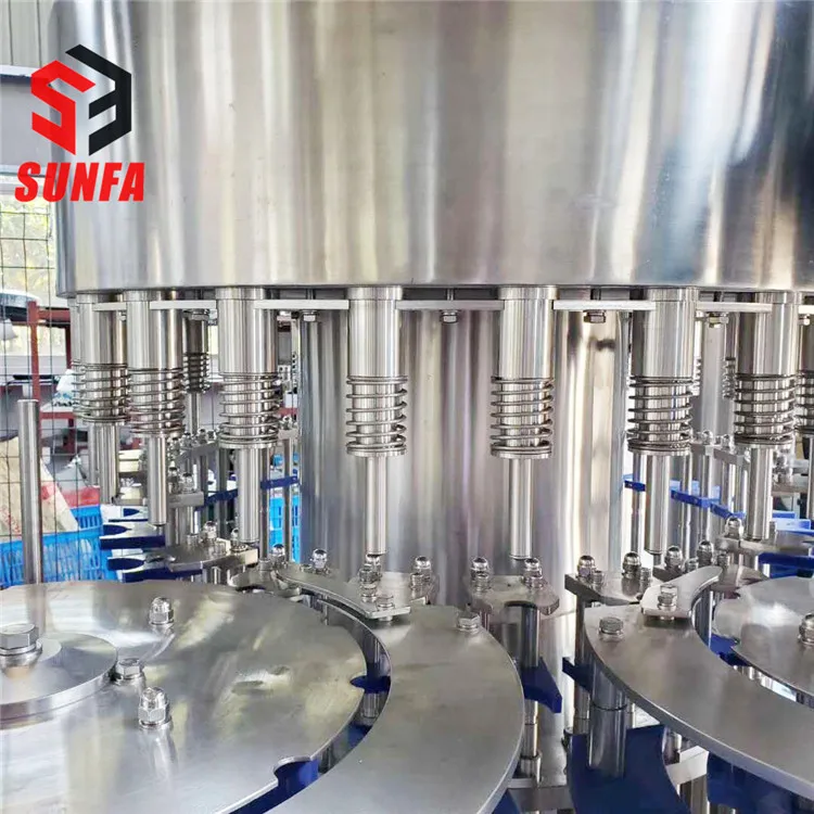 Automatic Small Scale 3-in-1 Washing Filling Capping Machine water Bottling Equipment