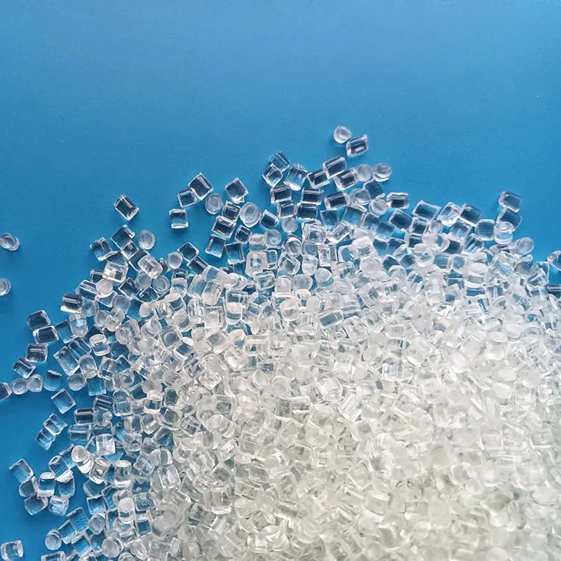 Grs Certified Semi-Matte Chemical Method for Recycling Recycled Pet Bottle Grade Chips for Cosmetic Bottles PET Resin