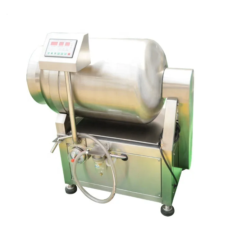 100L Meat Processing Stainless Steel Vacuum Fish Meat Tumbler Machine Chicken Vacuum Mixing Marinator Machine