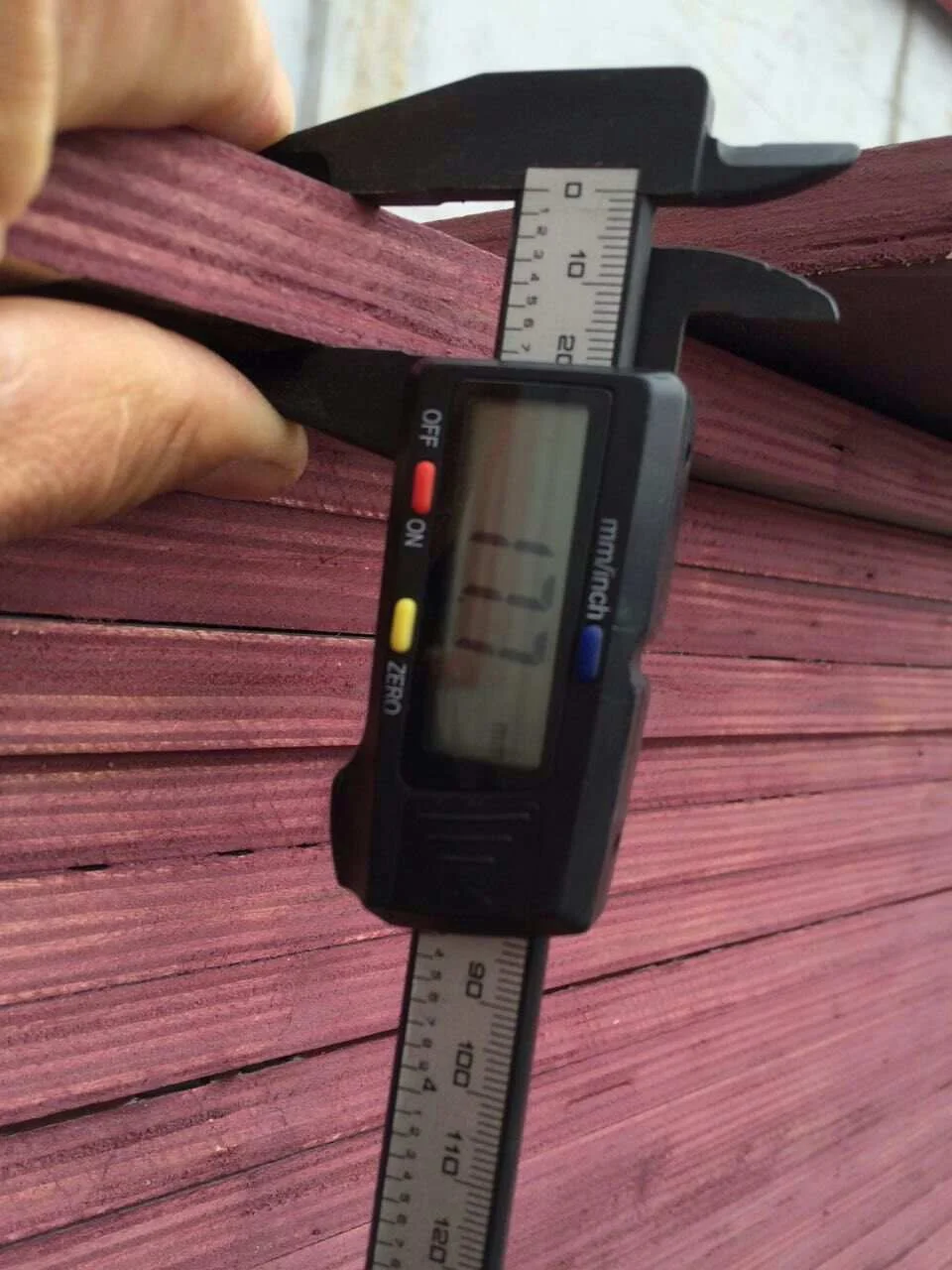 Full Poplar Two Times Hot-Press Film Faced Plywood / Marine Plywood for Building