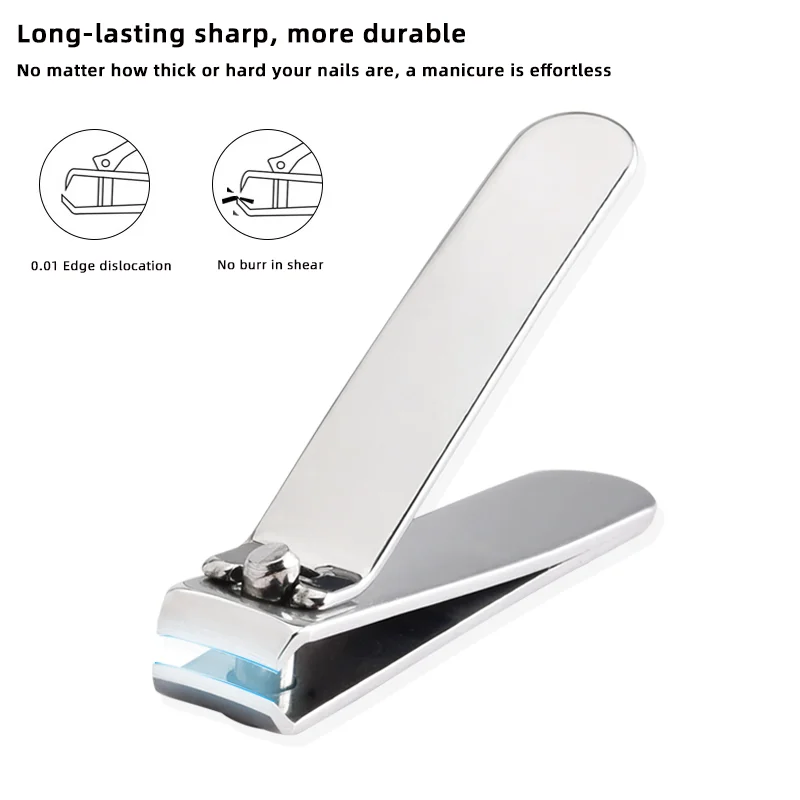 stainless steel manicure cutter 10 pieces Pedicure Manicure Set Professional Custom Nail Tool Kit 10Pcs Nail Clippers Set