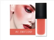 High Pigmented 4 Colors Long Lasting Liquid Blush Face Beauty Natural Cosmetic Pink Blusher Liquid