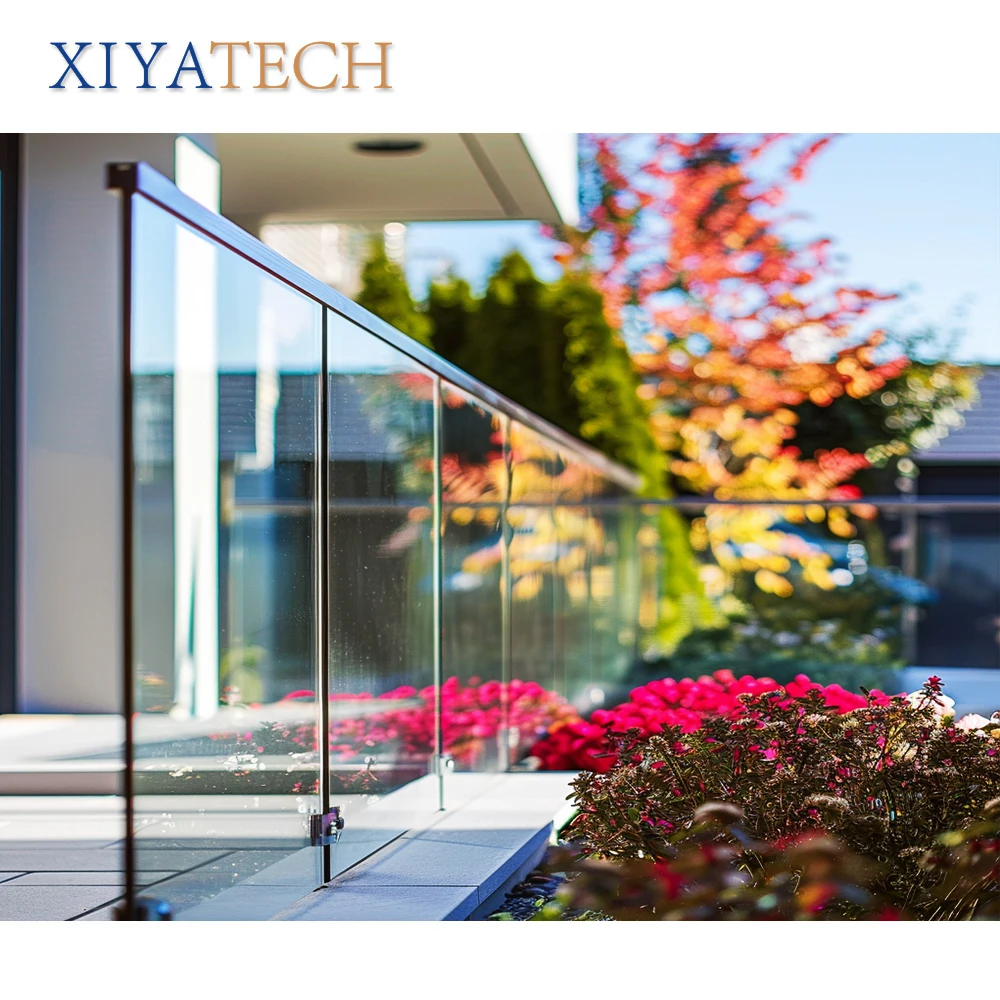 XIYATECH Stainless steel deck railing handrail 180 degree connector terrace balustrades hardware accessories