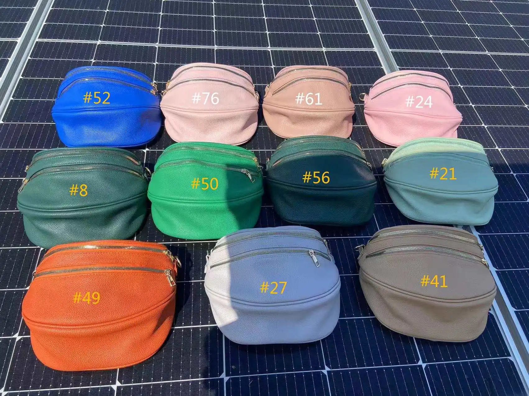 Factory Wholesale Fanny Pack PU Leather Savvy Bum Bag Travel Shoulder Purse Belt Waist Sling bag