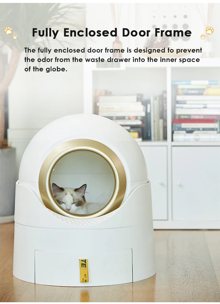 Semi-automatic Shovel Excrement Tools Drawer Cat Litter Box Intelligent Cat Toilet