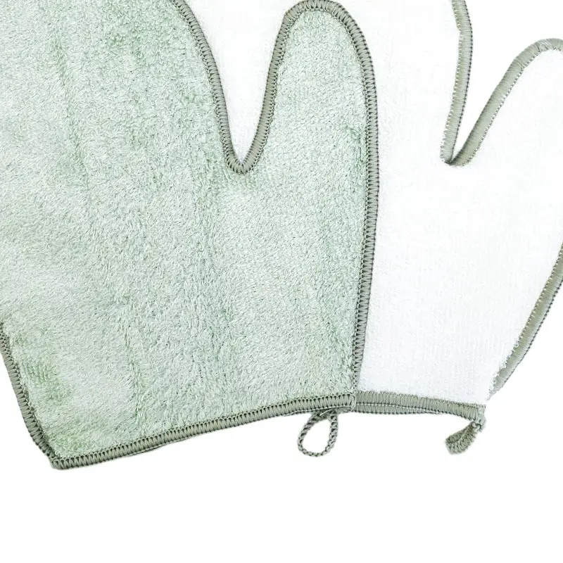 Oil-Resistant Bamboo Fiber Dishwashing Waterproof Kitchen Cleaning Gloves