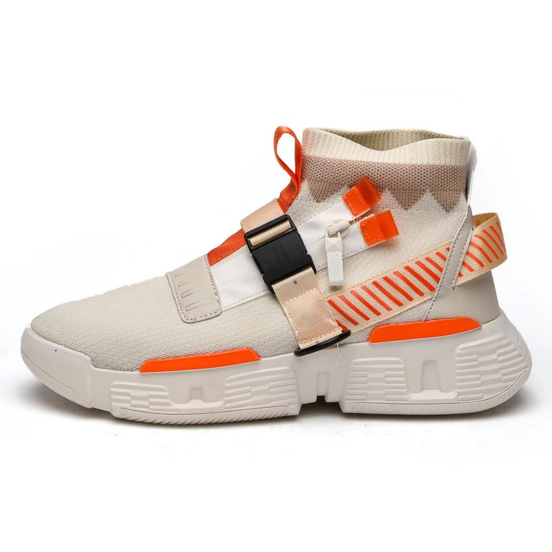 2019 New models hook loop high to help basketball shoes mesh breathable lightweight sneakers,wholesale sports shoes men