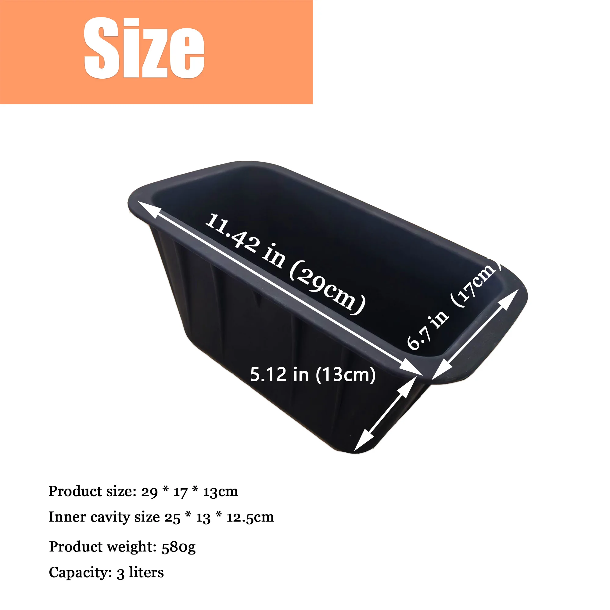 Sevenlots Extra Large Ice Block Mold Silicone Ice Block Mold Ice Bucket For Freezer,Cooler,Reusable Large Ice Cube Tray