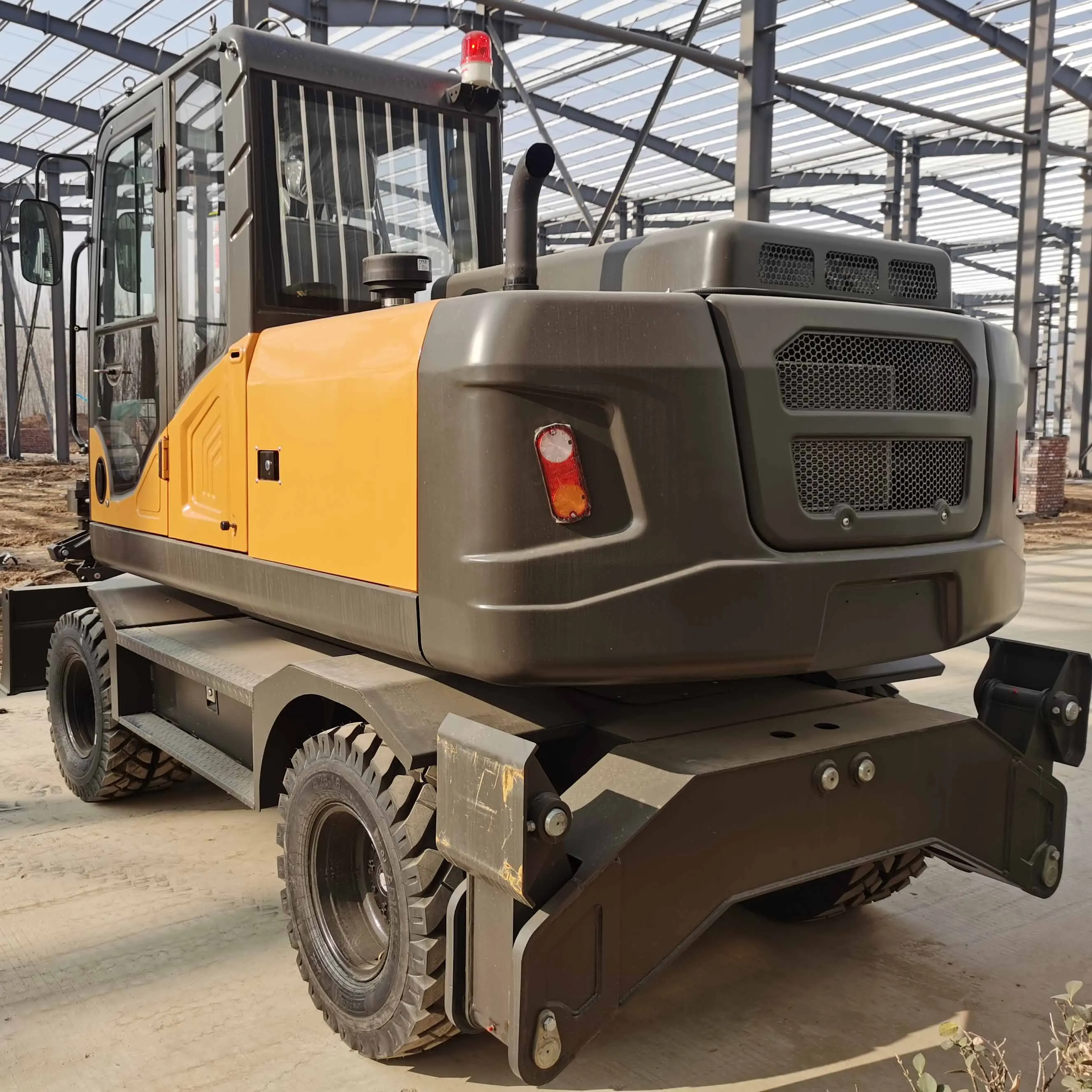 Best price 8ton wheel excavator mini excavator small excavator