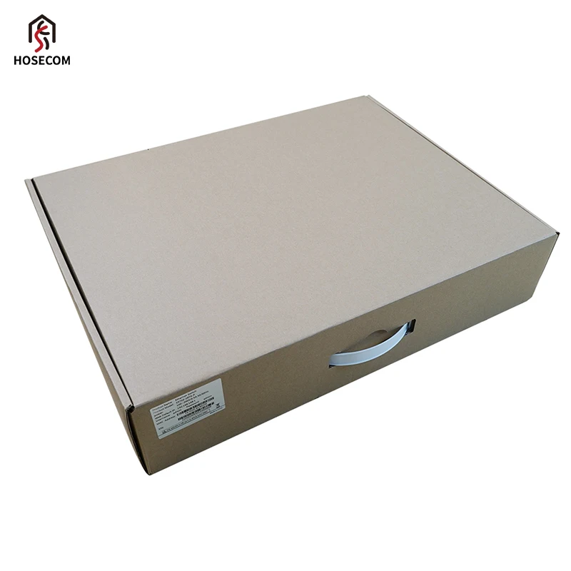 Hosecom 24-Port POE Network Switch 10G Uplink Layer 3 Ethernet Switch for QOS Stackable SNMP Functions