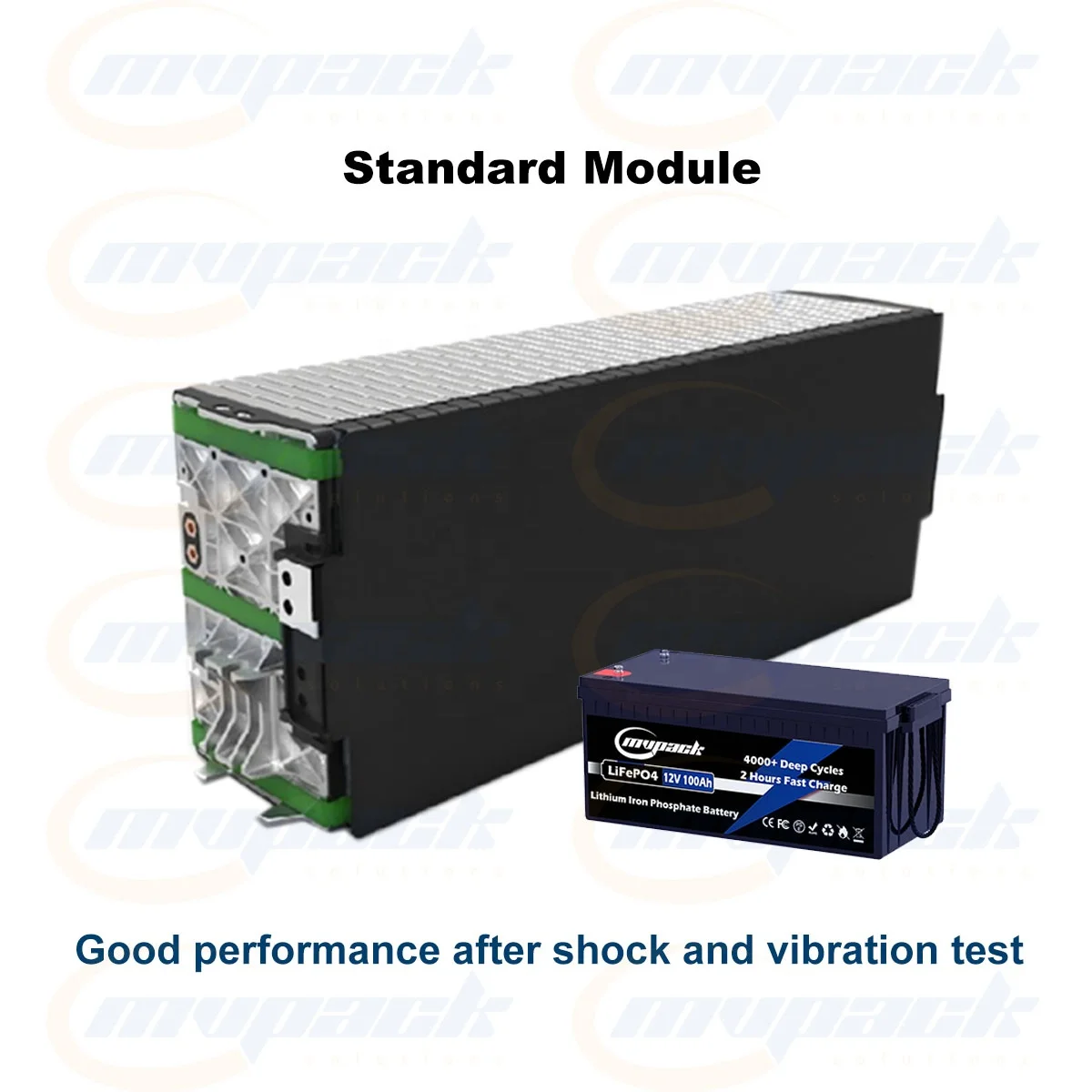 MVPACK  lithium ion battery lifepo4 lifepo4 200ah 24v 12V 100Ah  battery pack