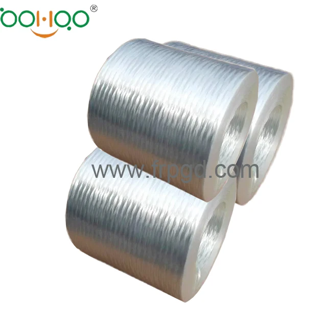 Specially designed silane based epoxy reinforcing LNG gas cylinder high pressure pipes Jushi E6-CR fiberglass direct rovings