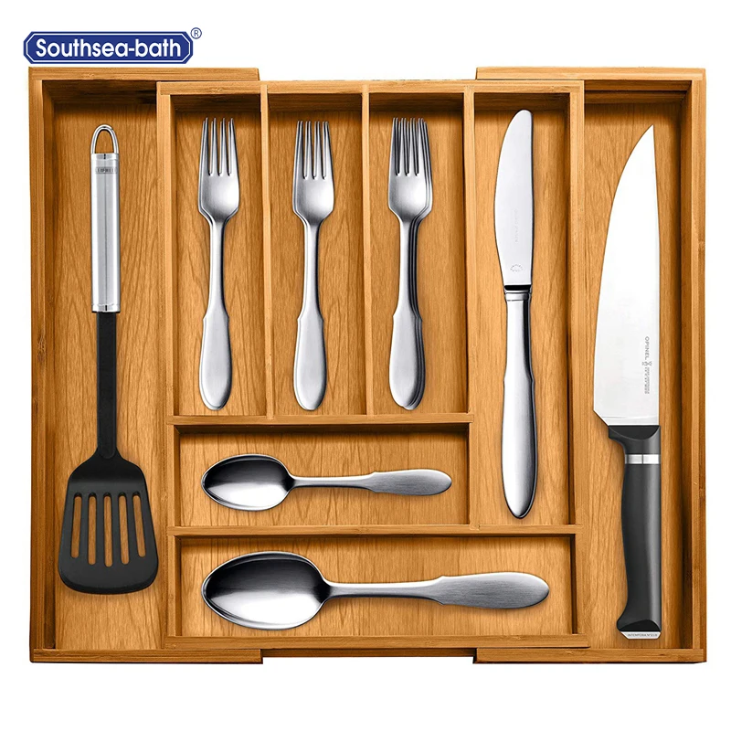 Оптовая продажа, популярный бамбуковый кухонный ящик-органайзер, шкаф для лекарств, ящик-Органайзер