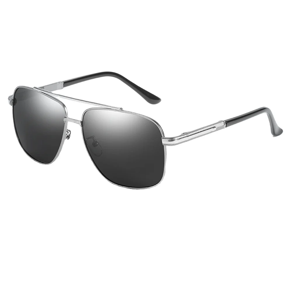 Factory Hot Selling Men Classic Driving Sunglasses Metal Frame and UV400 Polarized Lenses Sports sun glasses Custom Logo