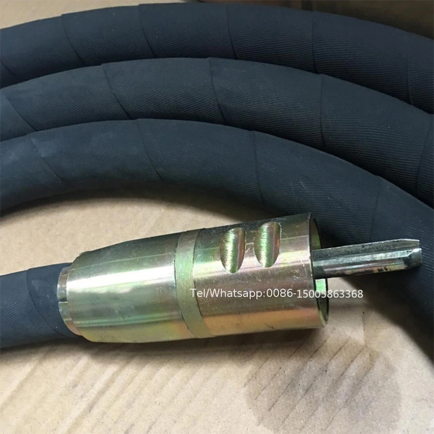 6m insertion type vibrator vibration stick Poker price sale internal Concrete shaft concrete vibrator hose accessories 6m