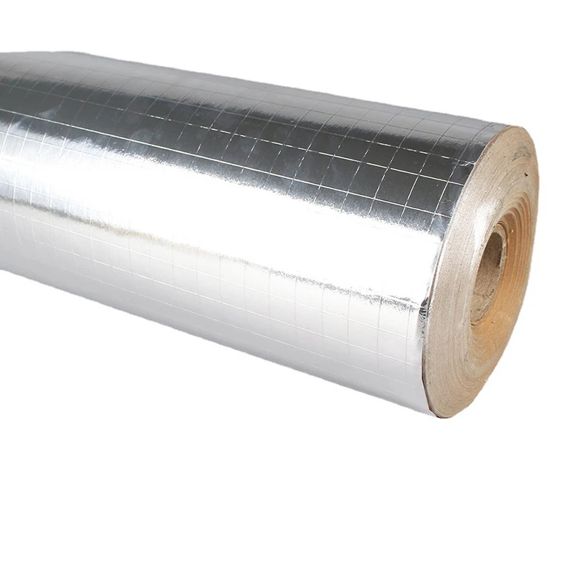 Factory Supply Reinforced Aluminum Foil Faced Kraft Paper for Thermal Insulation