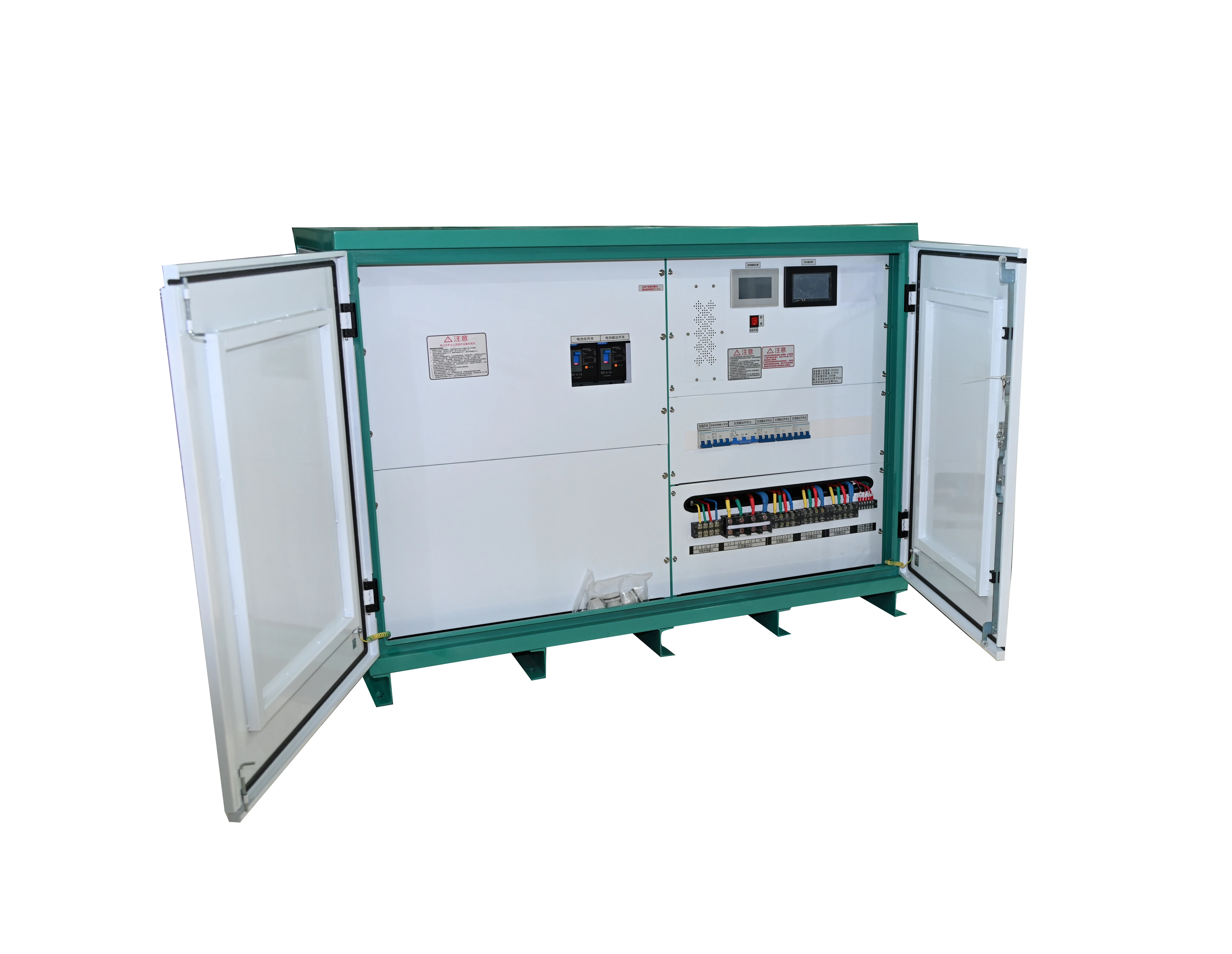 Mobile BESS 128kwh hybrid battery energy storage system for power off grid construction sites tower cranes