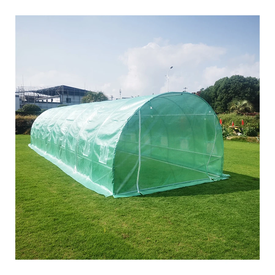 USU High Quality Multi-span commercial Tunnel Poly Film Greenhouses for tomato planting