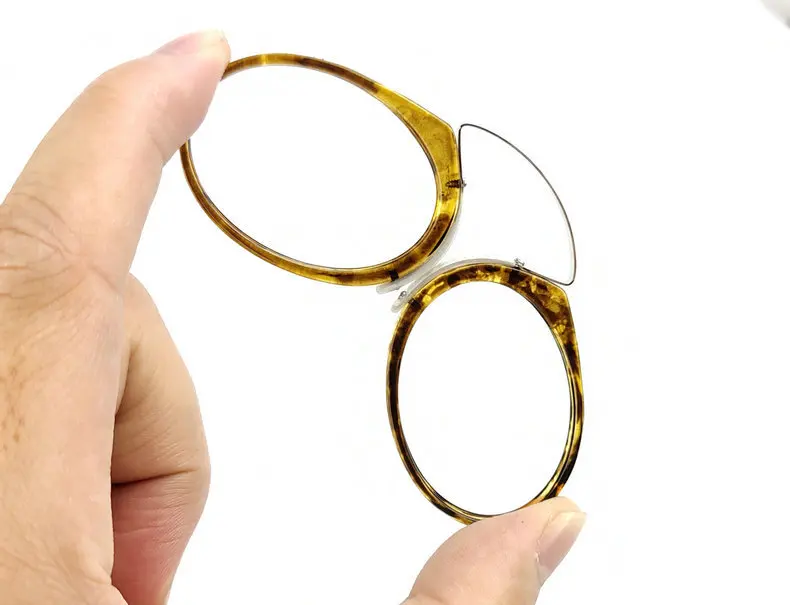 New Clip Nose Style Clamp Resting Presbyopic Glasses Nose Pinching Reading Glasses