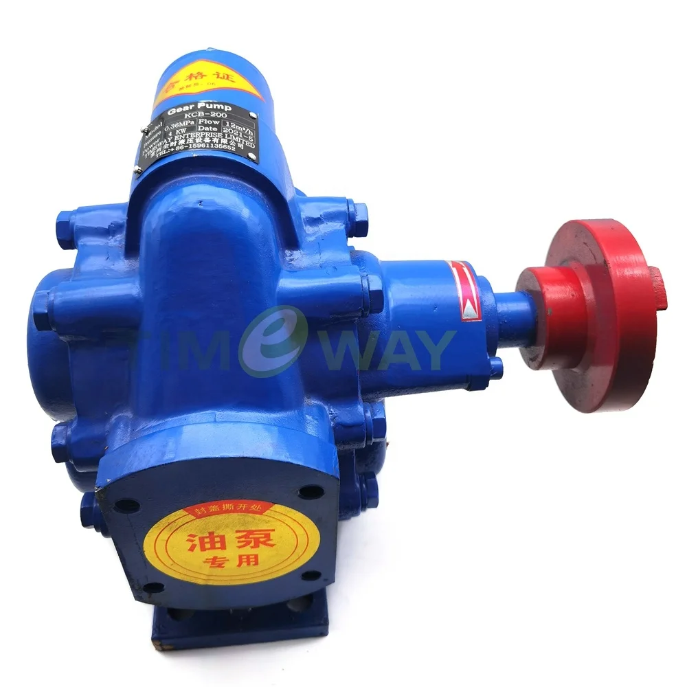 KCB Gear Pumps Fuel Oil Transfer Pumps Cast Iron Materials  KCB-135 KCB-200