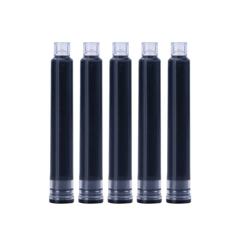 Deli S643 ink bladder pure blue erasable ink blue black universal 3.4mm caliber pen ink tube direct liquid primary school high