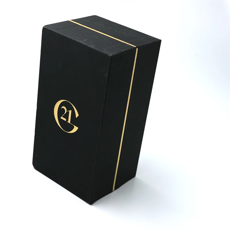 Laser cutting unique structure luxury solid handmade perfume box packaging