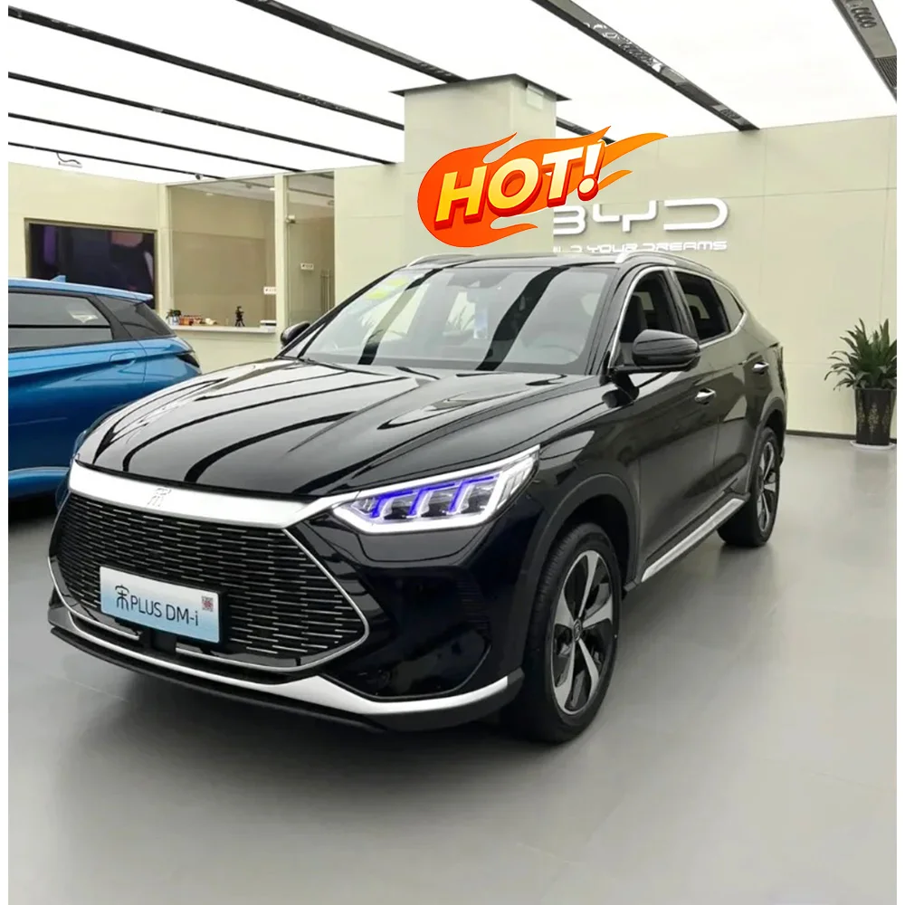 2023 BYD Song Plus EV, китайский флагманский электрический внедорожник, Новый энергетический автомобиль, автоматическая коробка передач, легкие кожаные Внутренние шины R18 AWD