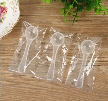 Free shipping plastic Measuring Spoon Scoop 3g Protein Milk Powder Liquid spoon scoops