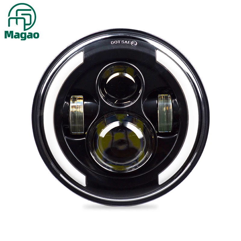 high power drl 24v led 7 inch led headlight, daymaker 7 inch led round headlight suppliers and manufacturers for wrangler