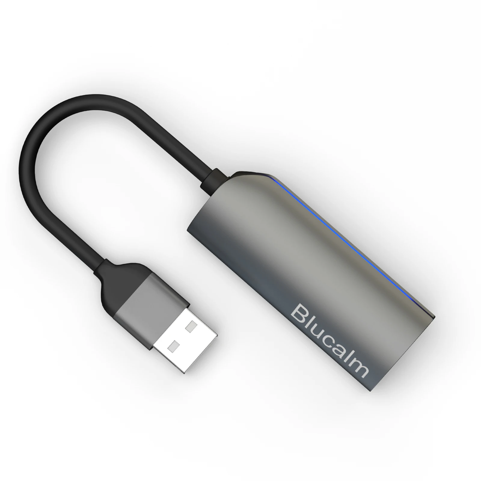 2022 hottest Amazon Mini Blucalm AI Microphone Noise-Canceling Technology adapter for online meething/Voice call