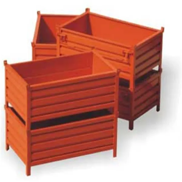 warehouse storage galvanized stackable folded pallet stillage