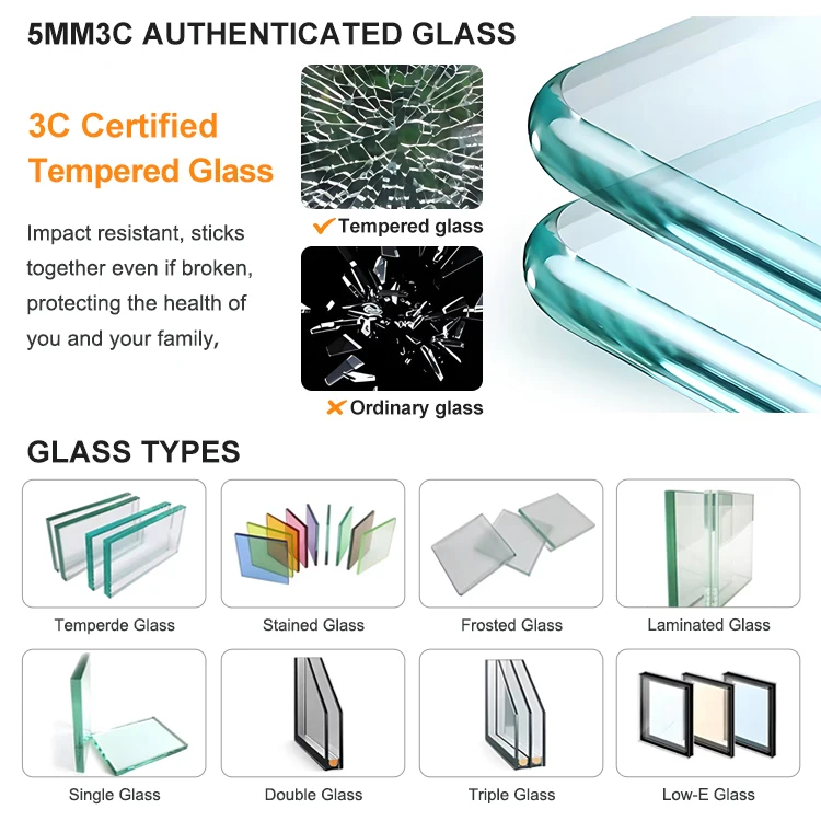 Factory Direct Smart Drainage Feature Typhoon Resistance Aluminum Conservatory Sunroom Glass Houses