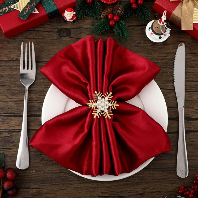 Kitchen Wedding Table Cloth Napkins Plain dinner Pure Color Cloth Blush Dinner Linen