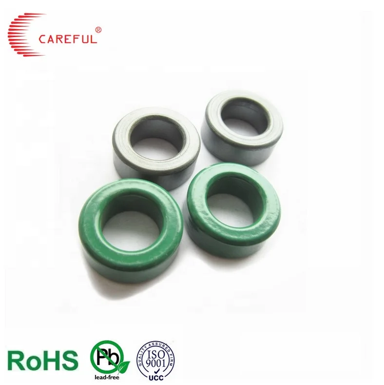 Technology products  efficient  high permeability EMI nizn ferrite toroidal core for emi noise filter