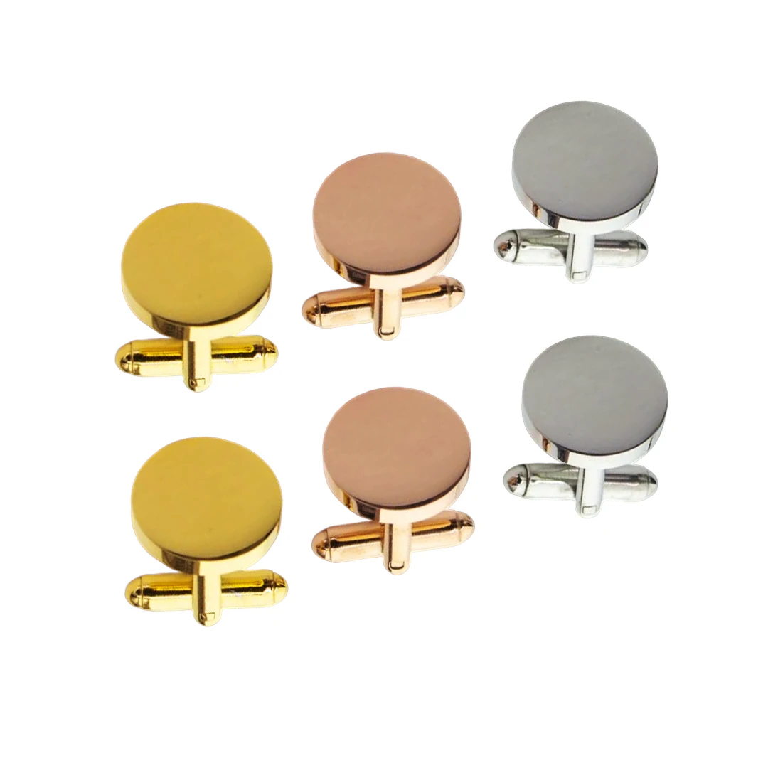 Supplier Custom Personalized Silver Gold Rose Gold Black Stainless Steel For Set Men Gift Metal Clasp Clamps Tie Clip