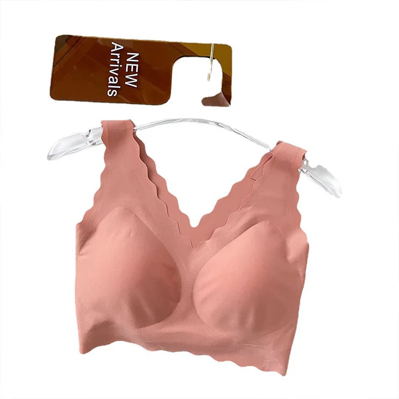 one size fits all seamless bra for workout small spray vest comfortable no steel ring gathered underwear