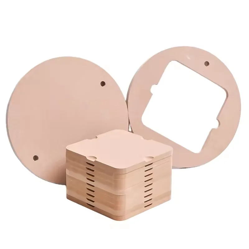 Square Round High Density Fiberboard Pottery Tools Kit Clay Drying Board